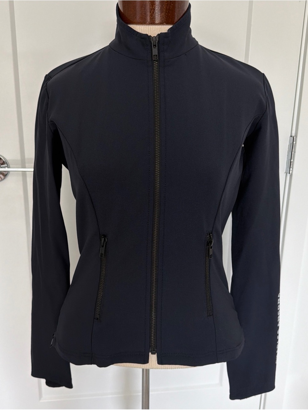 Charles Ancona Women’s Full Zipper Training Equestrian Jacket Blue Size S NWOT